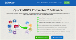 Desktop Screenshot of mboxconverter.com