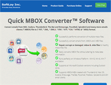 Tablet Screenshot of mboxconverter.com